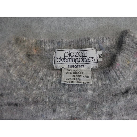 Juniors Plaza II Bloomingdale's Angora Rabbit pullover sweater vest size Medium - Picture 3 of 5